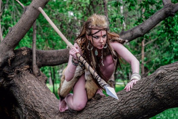 С девушками амазонками