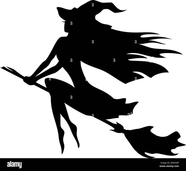 Девушка на метле