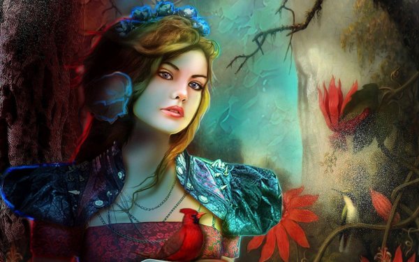 Со сказочными девушками