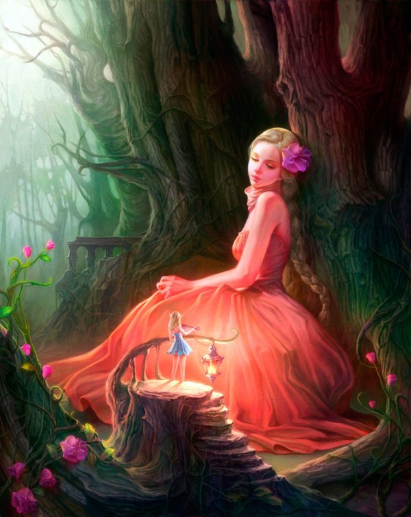 Со сказочными девушками