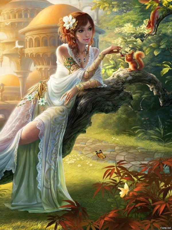 Со сказочными девушками