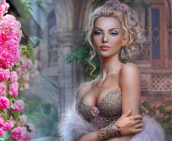 Со сказочными девушками