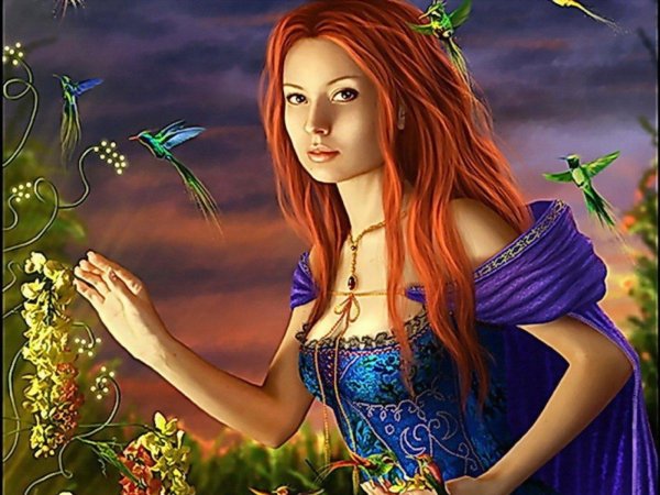 Со сказочными девушками