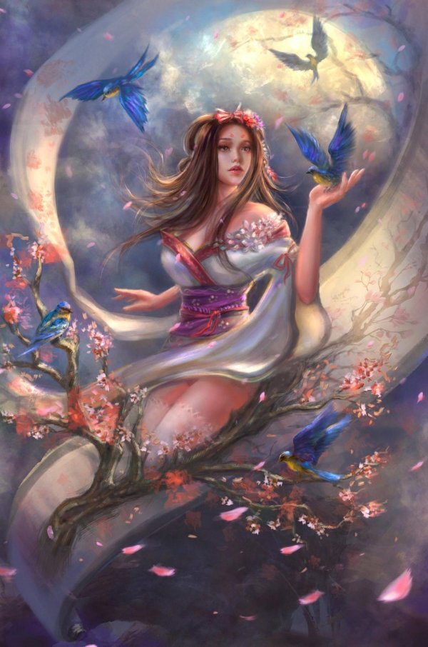 Со сказочными девушками