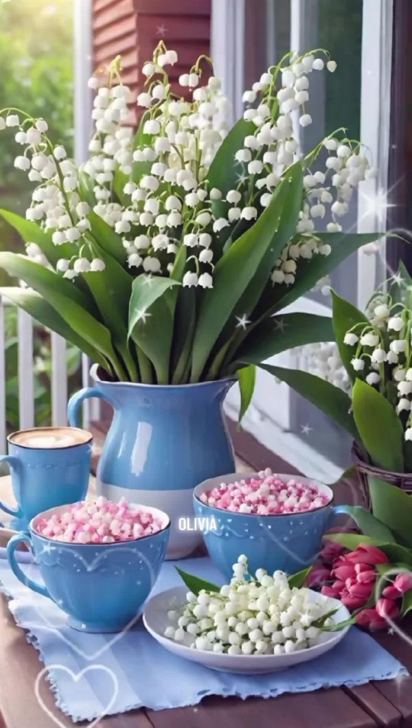 цветок ландыш