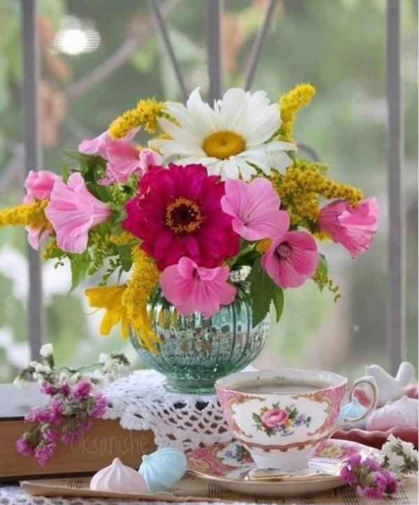 цветочный натюрморт