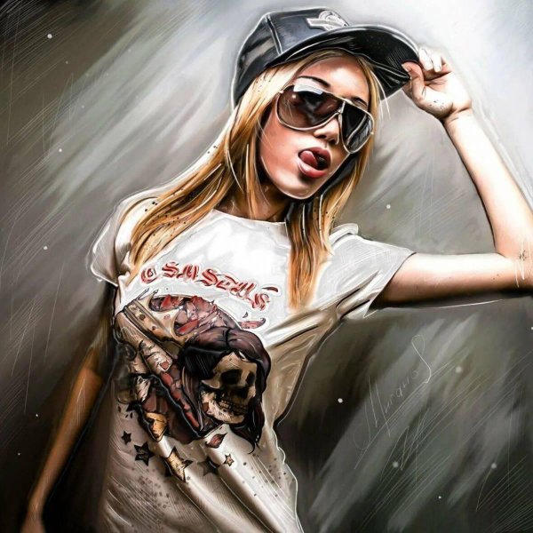 С крутыми девушками