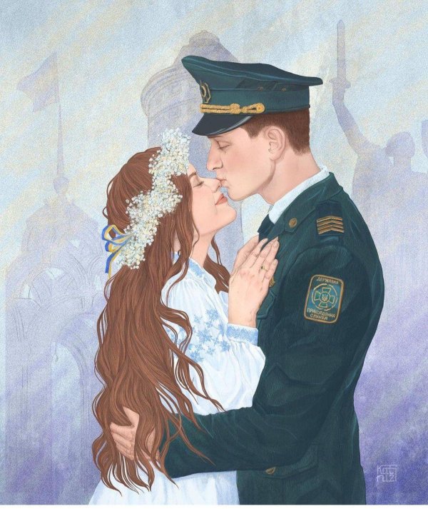 Солдат и девушка