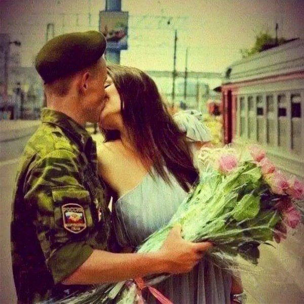 Солдат и девушка