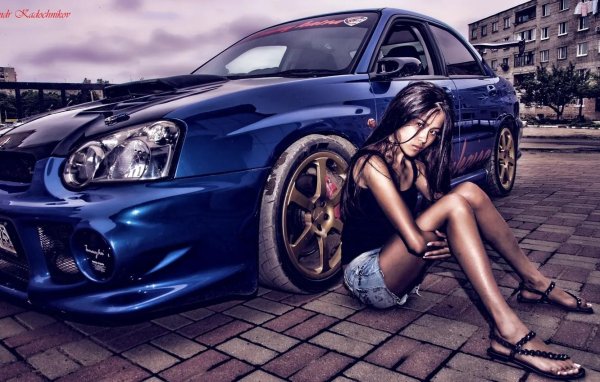 Тачки с девушками