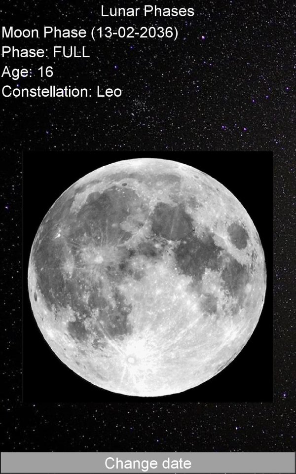 Полнолуние и девушка