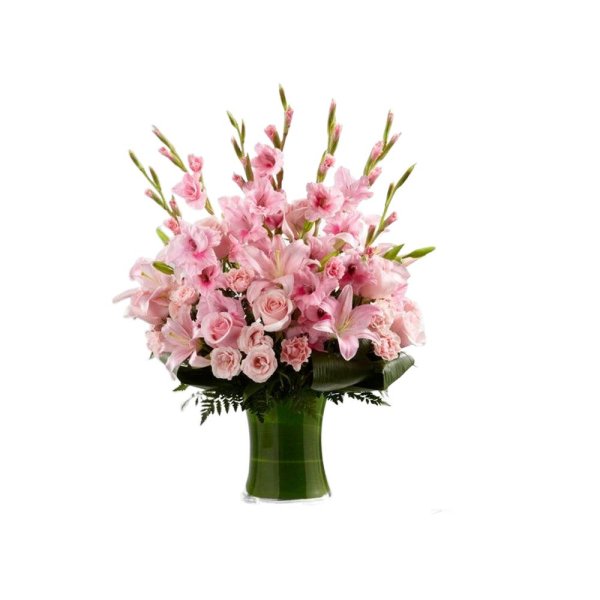 букет гладиолусов