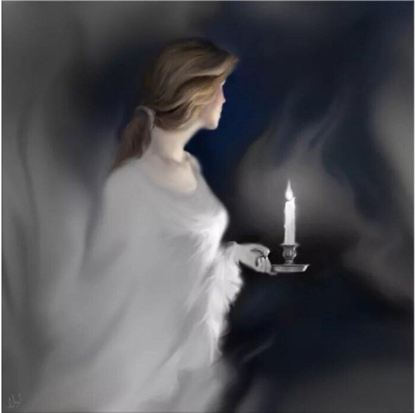 Девушка со свечой