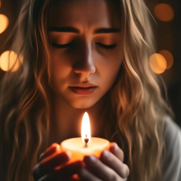 Девушка со свечой