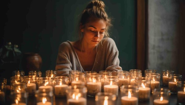 Девушка со свечой