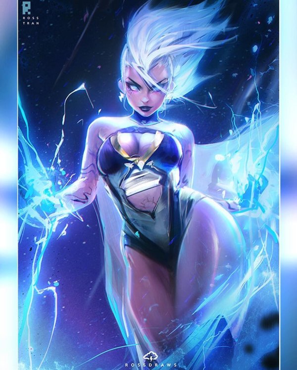 Девушка и молния