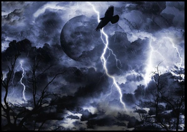 Девушка и молния