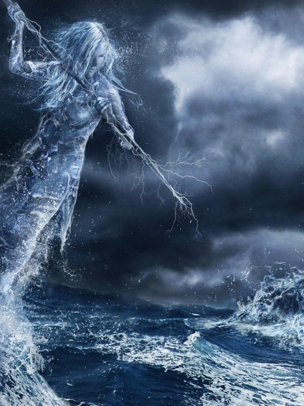 Девушка и молния