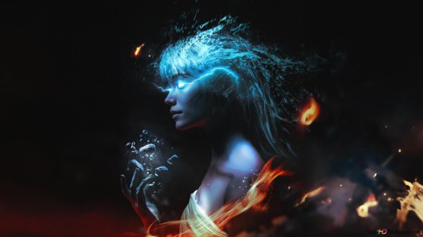 Девушка и молния