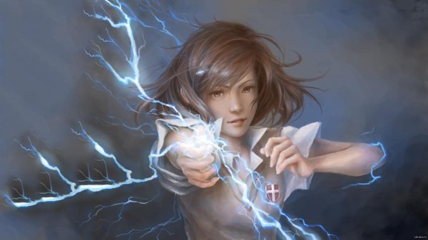 Девушка и молния