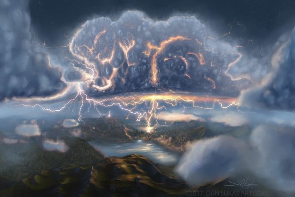 Девушка и молния