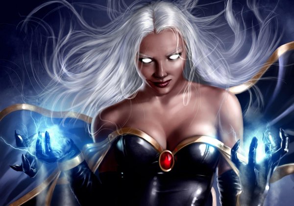 Девушка и молния