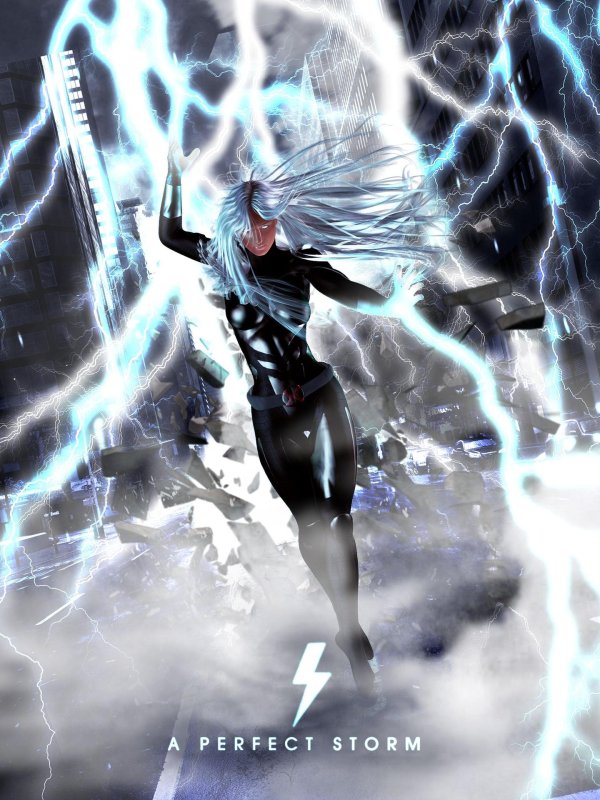 Девушка и молния