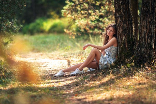 С девушками и природой