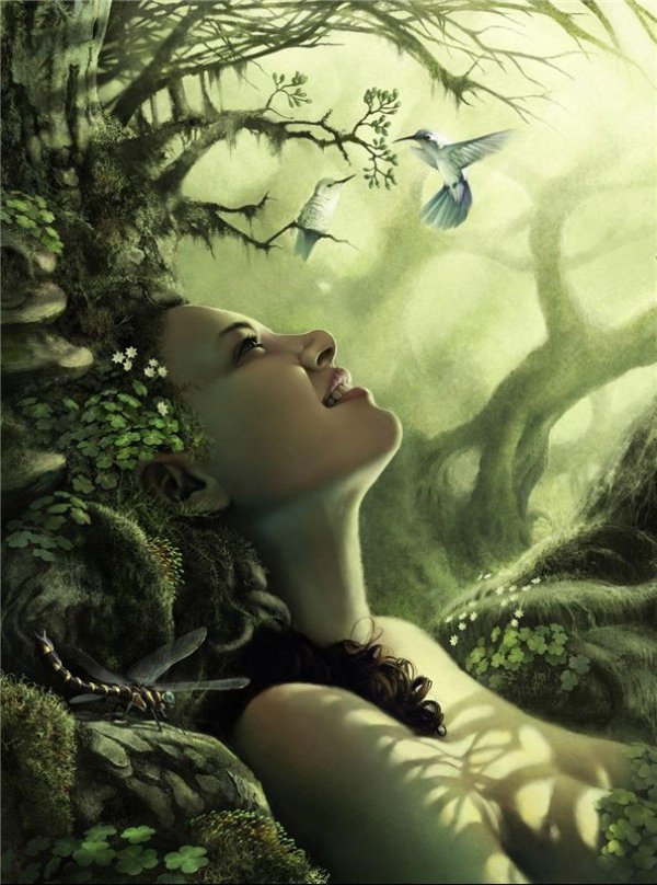 С девушками и природой