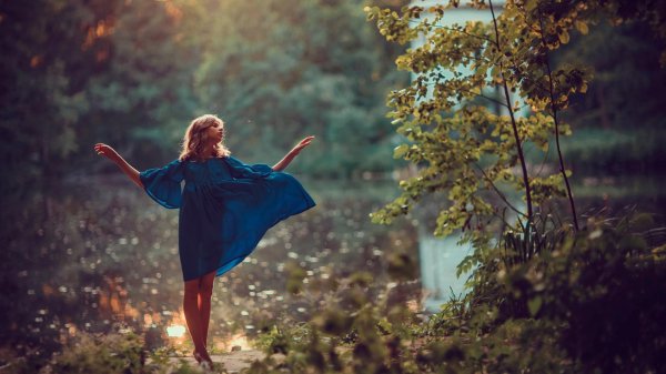 С девушками и природой