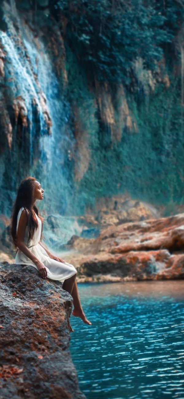 С девушками и природой