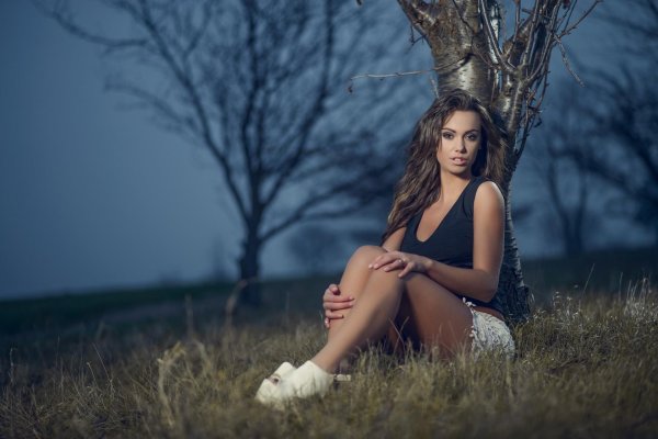 С девушками и природой