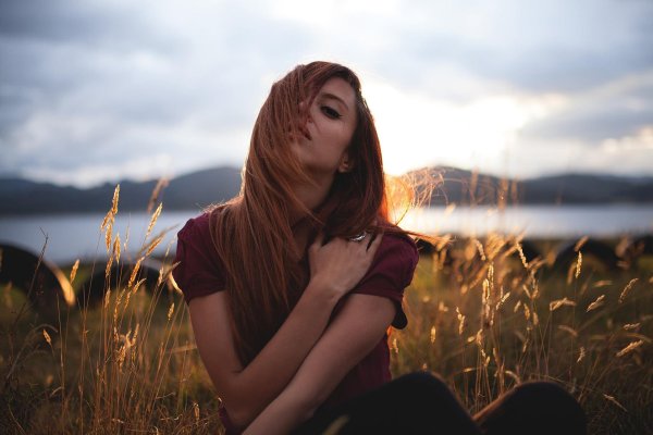 С девушками и природой