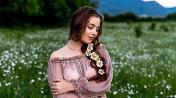 С девушками и природой