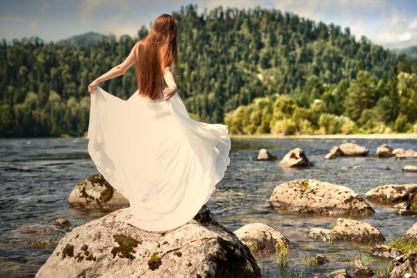 С девушками и природой