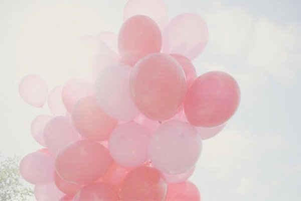 розовые шарики