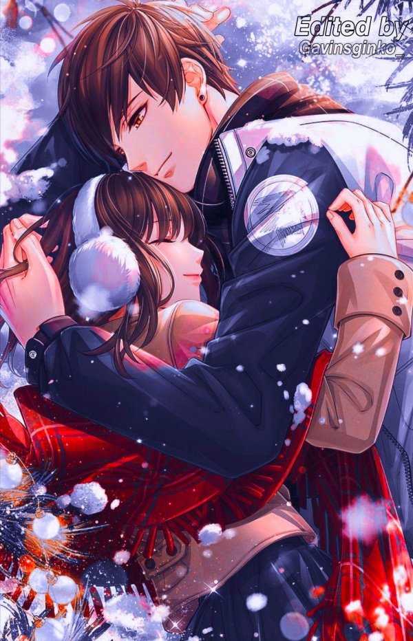 Аниме девушка с парнем