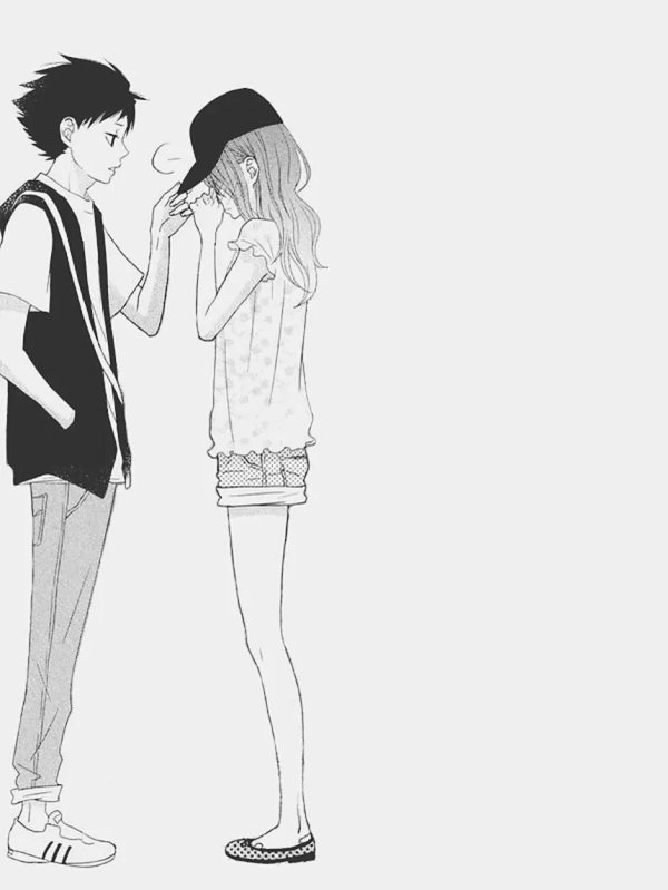 Аниме девушка с парнем