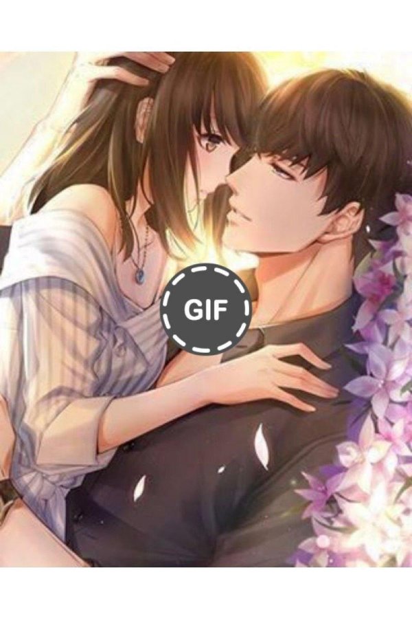 Аниме девушка с парнем