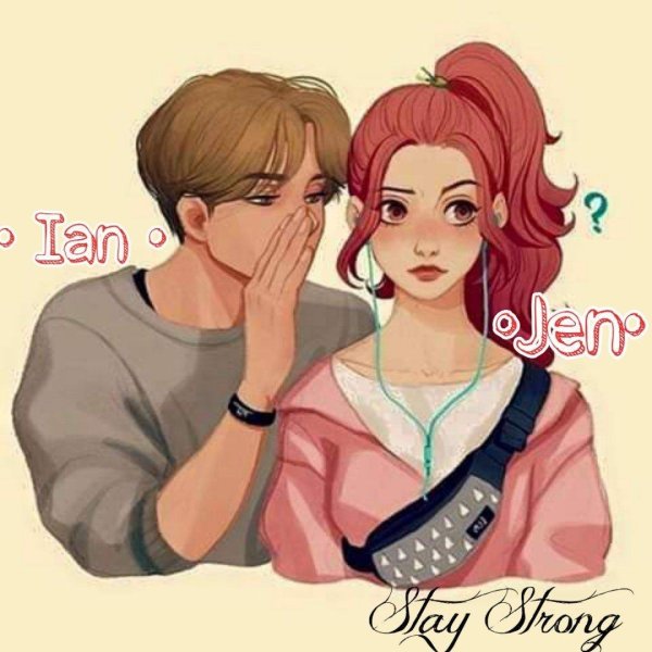 Парень и девушка нарисованные