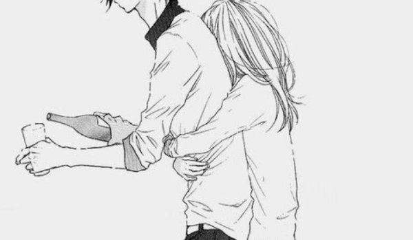 Парень и девушка нарисованные