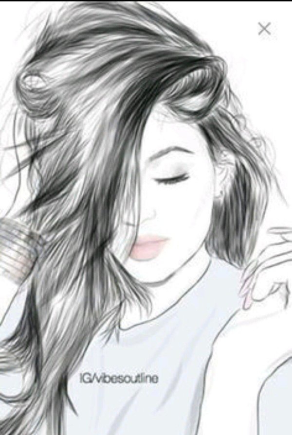 С девушками без лица нарисованные