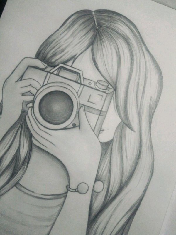 С девушками без лица нарисованные