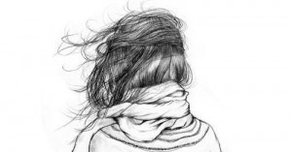 С девушками без лица нарисованные