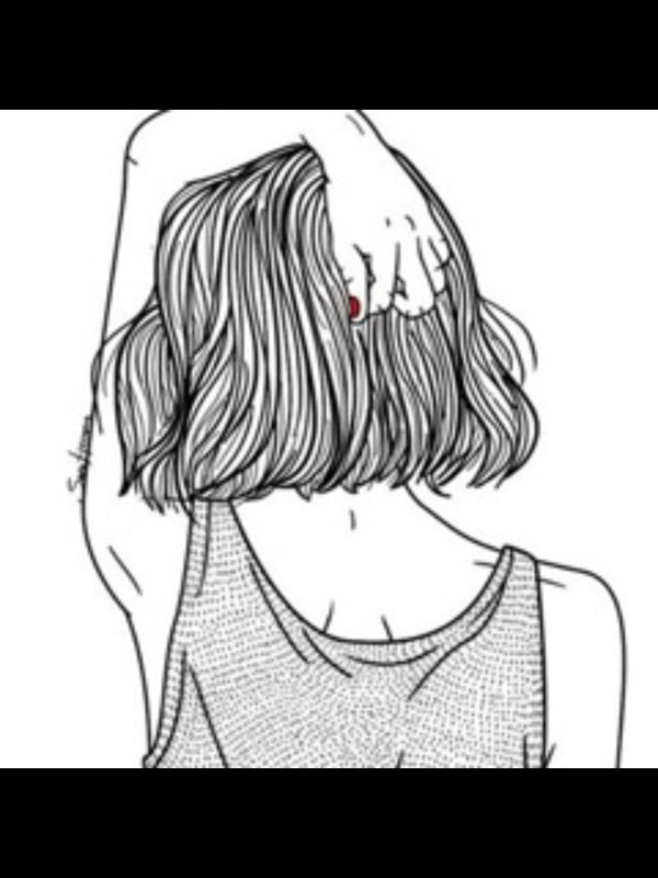 С девушками без лица нарисованные