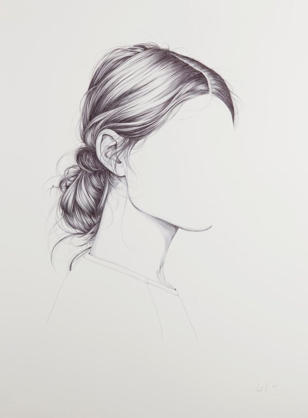 С девушками без лица нарисованные