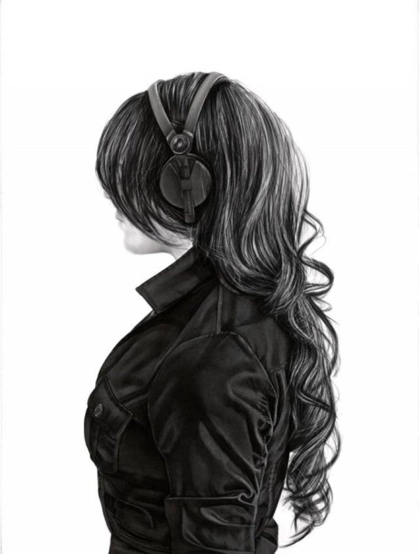 С девушками без лица нарисованные