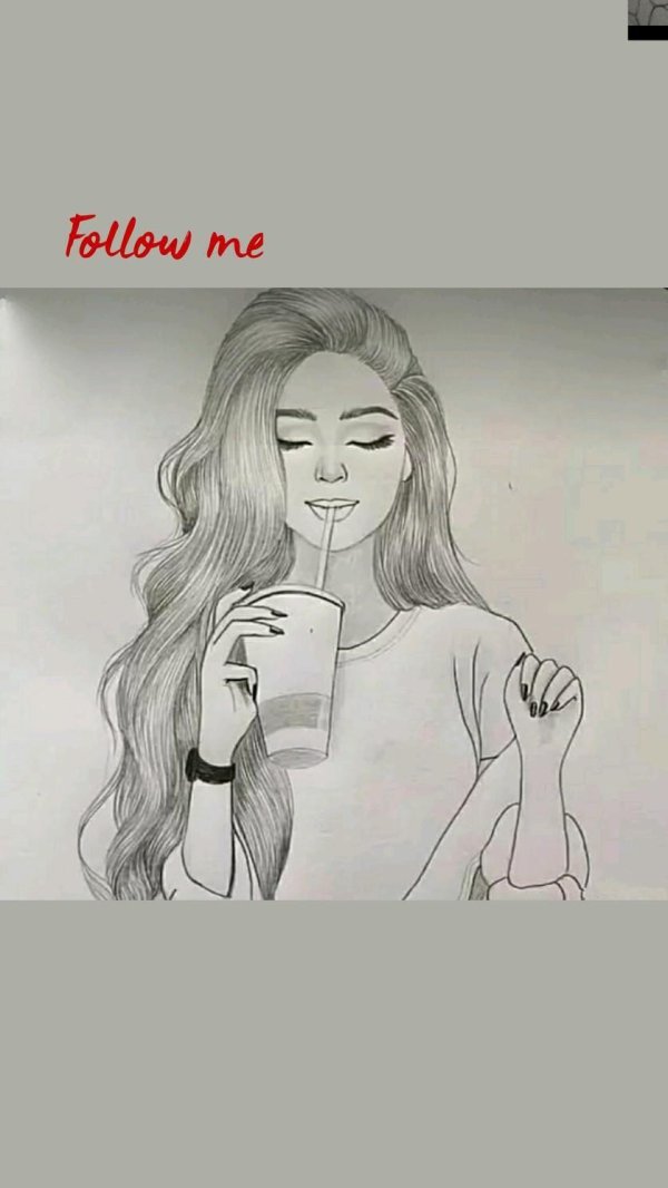 С девушками без лица нарисованные