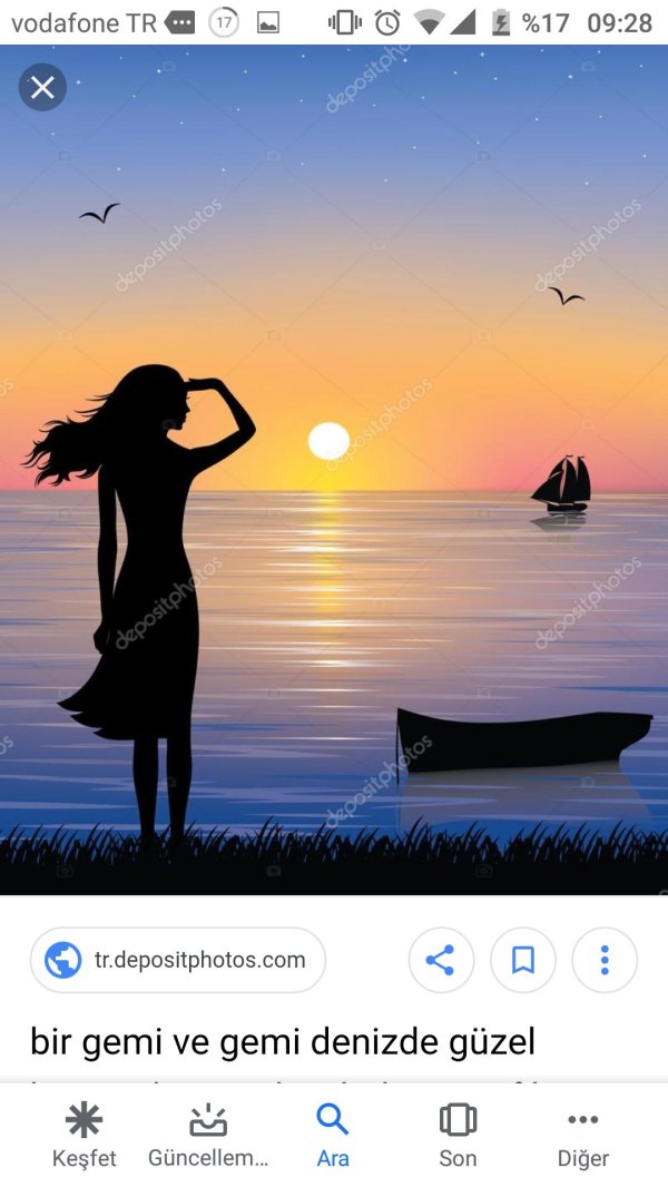 Девушка на берегу моря нарисованные