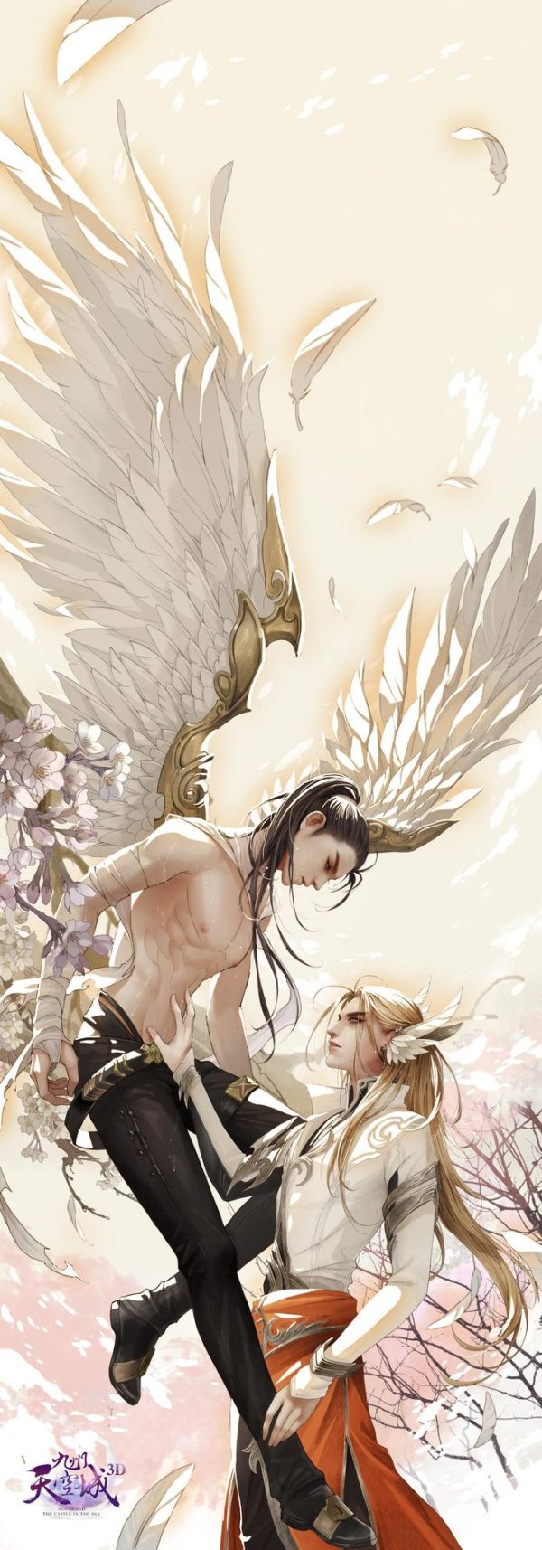 Девушка ангел и парень демон